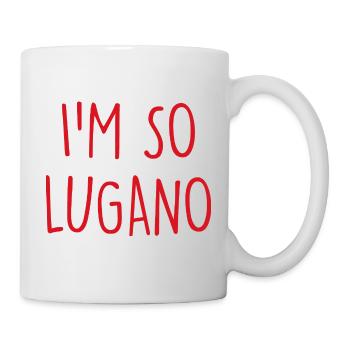 Lugano Switzerland Schweiz - Mug - white - Right