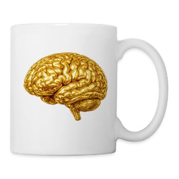 Golden Brain Design - Mug - white - Right