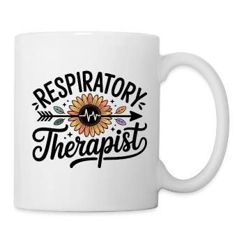 Sunflower Heartbeat Inspiration - Mug - white - Right