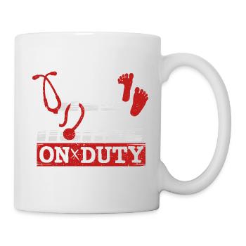NICU Krankenschwester Neo Nurse On Duty - Mug - white - Right