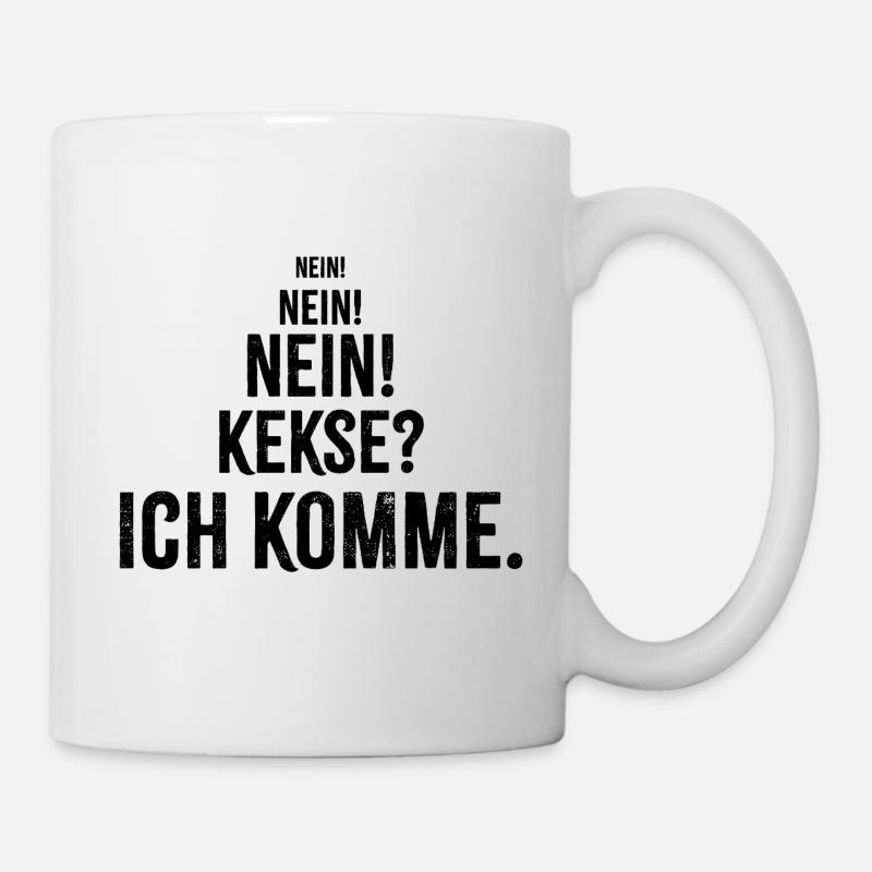 Non non non Cookies Je viens dire - Mug blanc - blanc