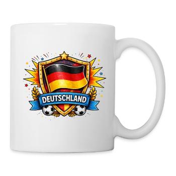 Germany Shield Football Design - Mug - white - Right