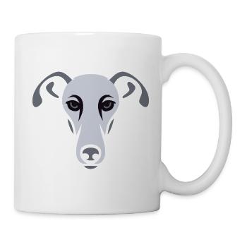 Lévrier, Galgo - Mug blanc - blanc - Droite