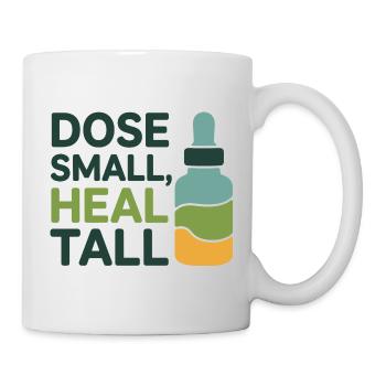 Homöopathie-Dosierung Small Heal Tall Professional - Tasse - Weiß - Rechts