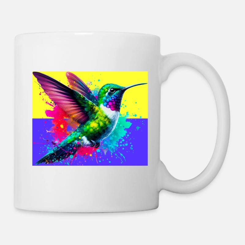 Kolibri - Tasse - Weiß