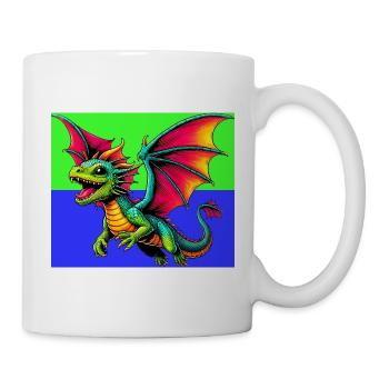 dragon - Mug - white - Right