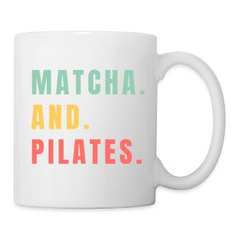 MATCHA ET PILATES - Mug blanc - blanc - Droite