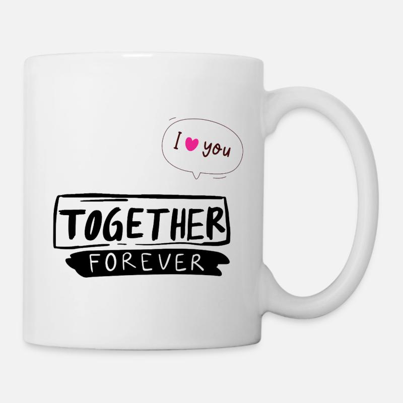 Together Forever - Mug - white