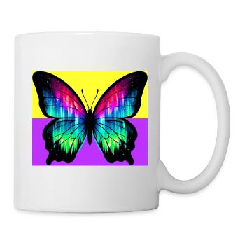 butterfly - Mug - white - Right