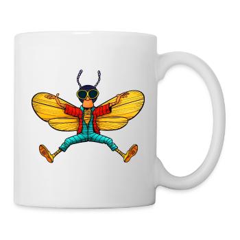 Flying Yoga - Mug - white - Right
