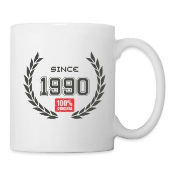 Since 1990 100% original - Mug - white - Right