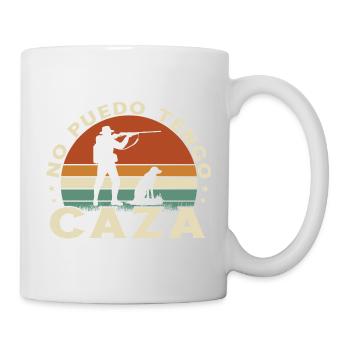 Ich kann kein lustiges Jagd-Jäger-Geschenk haben - Tasse - Weiß - Rechts