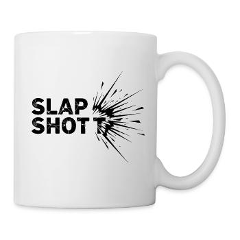 Eishockey Puck Action Schlittschuh Hockey Sport - Mug - white - Right