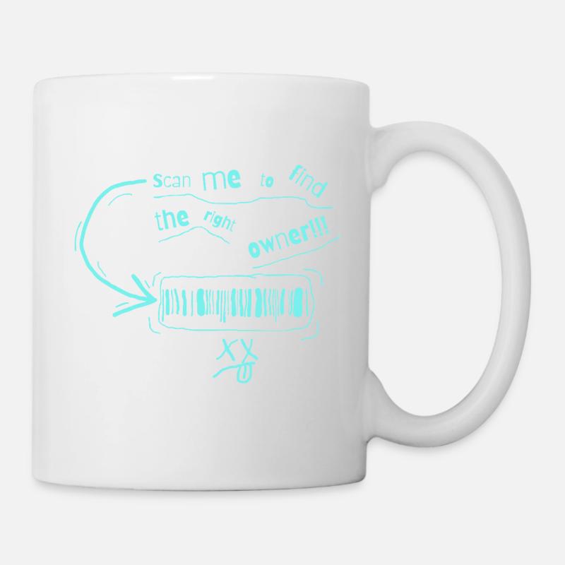 Find the Owner's Barcode - Mug - white