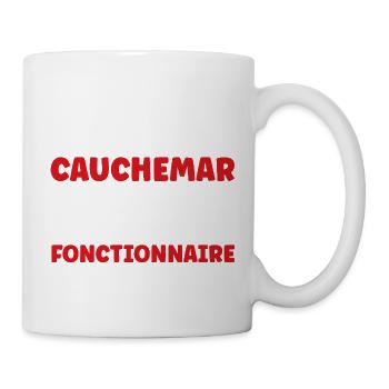 Fonctionnaire - Mug blanc - blanc - Droite