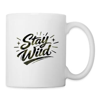 Restez en liberté - Mug blanc - blanc - Droite
