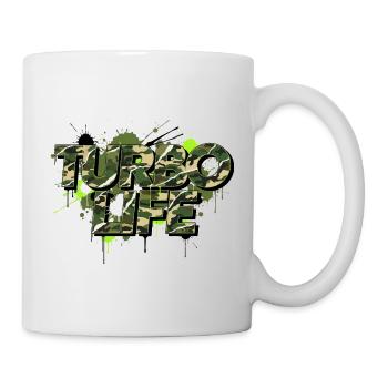 Turbo Life Camouflage Tuning Fans Street Style - Tasse - Weiß - Rechts