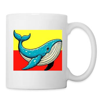 whale - Mug - white - Right