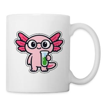 Petit Labbar avec ailes axolotl - Mug blanc - blanc - Droite