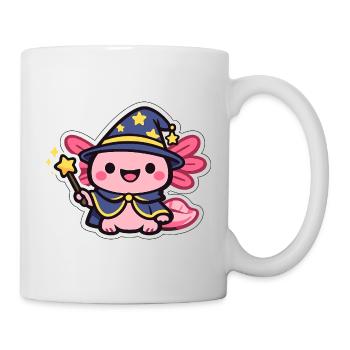 Star Spell Axolotl Mage - Mug - white - Right
