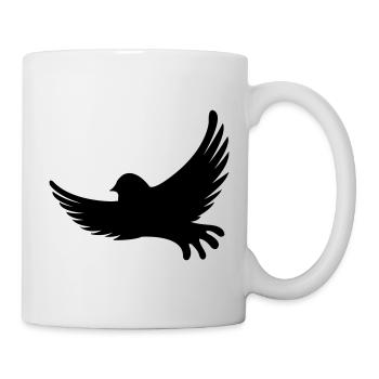 Bird Vogel - Mug blanc - blanc - Droite