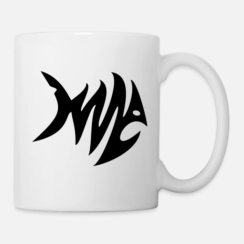 Poisson zèbre - Mug blanc - blanc