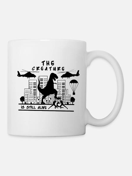 The Creature is still alive - Tasse - Weiß