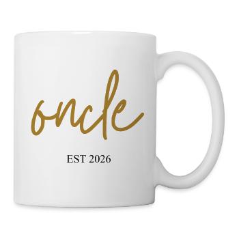 oncle est 2026 - Mug blanc - blanc - Droite