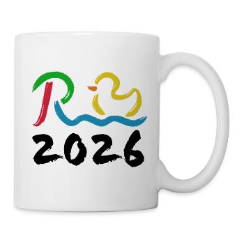 Rente 2026 - Ruhestand - Pension - Tasse - Weiß - Rechts