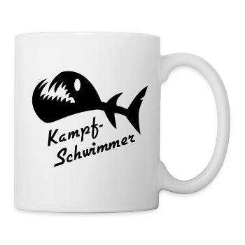 Bataille Poisson Fantasma 2 - Mug blanc - blanc - Droite