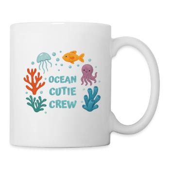 Underwater friends - Mug - white - Right