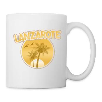 Cadeau pour Lanzarote - Mug blanc - blanc - Droite