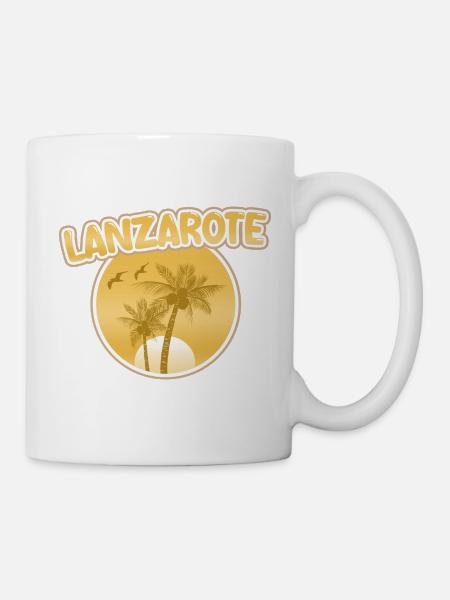 Geschenk für Lanzarote - Tasse - Weiß