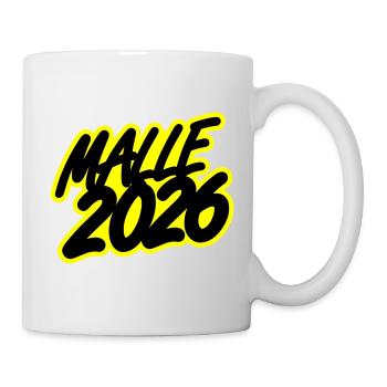 Malle 2026 - Tasse - Weiß - Rechts