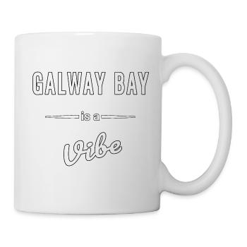 Galway Bay est une vraie vibe expression - Mug blanc - blanc - Droite