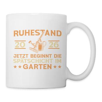 Gardener Retirement 2026 Retirement Garden Gift - Mug - white - Right