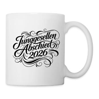 Junggesellenabschied 2026 - Tasse - Weiß - Rechts