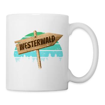 Westerwald Rhineland-Palatinate Germany Souvenir - Mug - white - Right