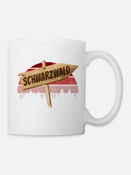 Black Forest Baden Württemberg Germany Souvenir - Mug - white
