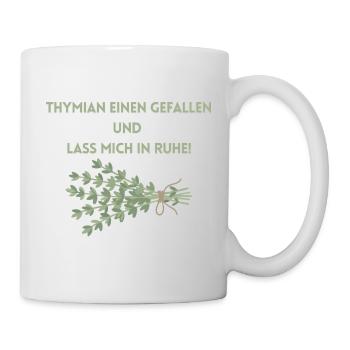 Un service et laisse-moi tranquille ! - Mug blanc - blanc - Droite
