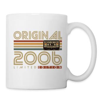 2006 Vintage Vintage Retro Birthday Gift - Mug - white - Right