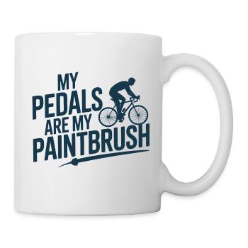 Pedals Are My Paintbrush  - Mug - white - Right