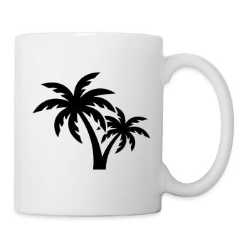 Palm Tree Symbol - Mug - white - Right