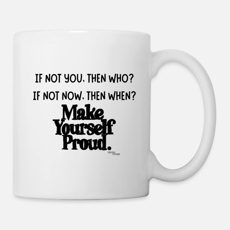 Motivation de Sigura Design - Mug blanc - blanc