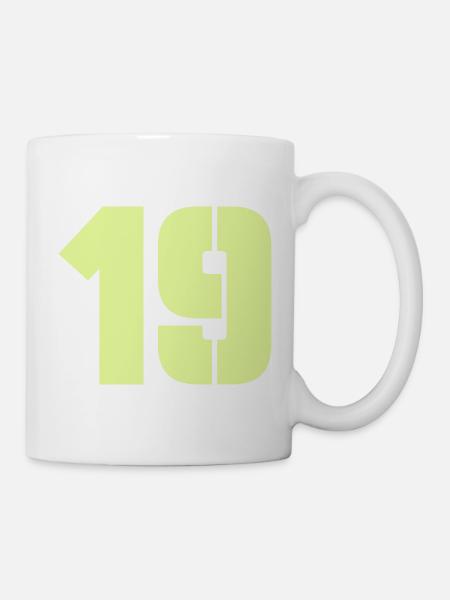 19 - Tasse - Weiß
