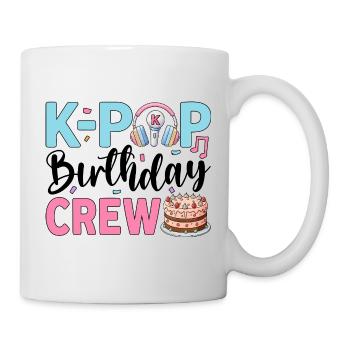 K-Pop Birthday Crew - Mug - white - Right
