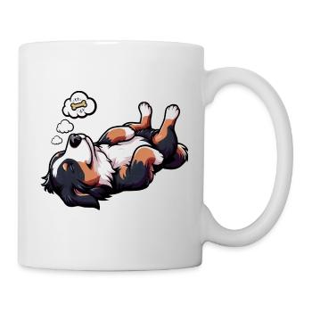 Berner Sennenhund Sennenhunde Sennen Besitzer - Tasse - Weiß - Rechts