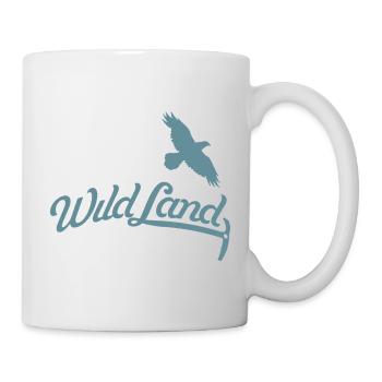 Wild Land Freedom Design de voyage en plein air - Mug blanc - blanc - Droite
