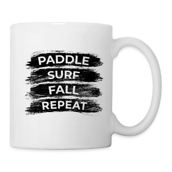 Paddle Surf Fall Repeat - Mug - white - Right