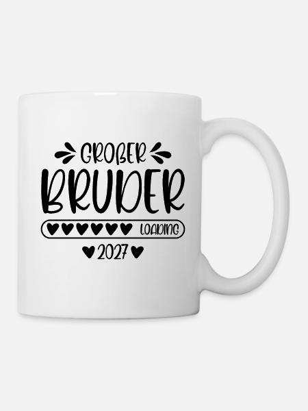 Großer Bruder 2027 loading - Tasse - Weiß